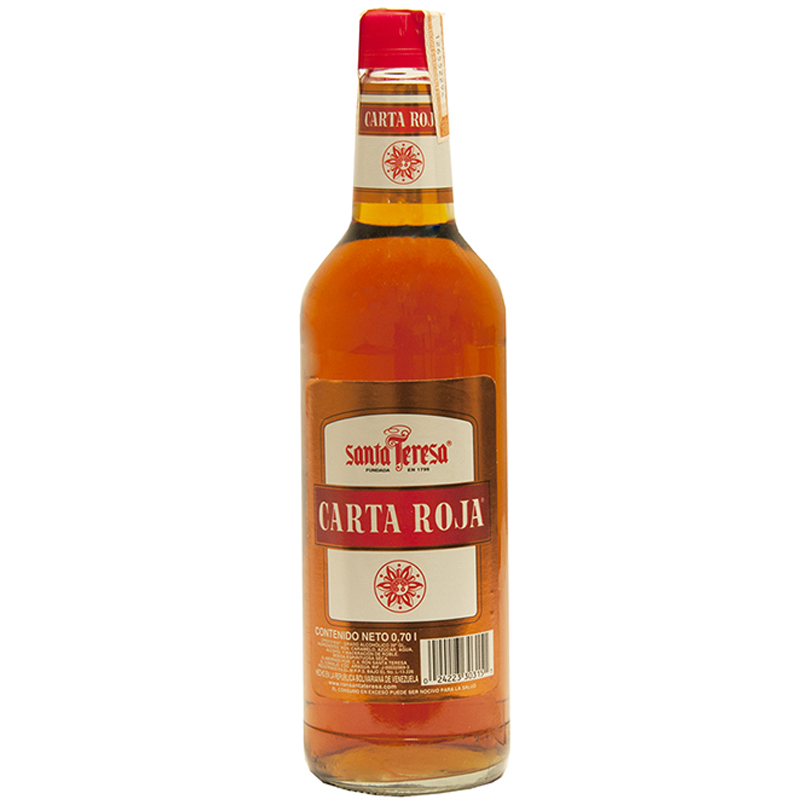 RON CARTA ROJA SANTA TERESA 0.70ML