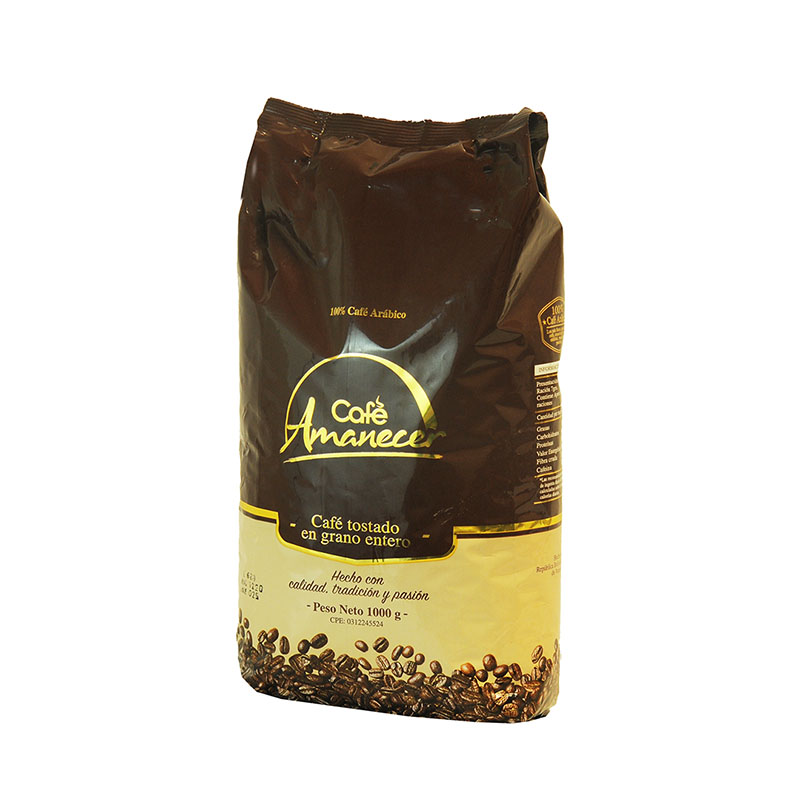 CAFÉ AMANECER EN GRANO 1 KG