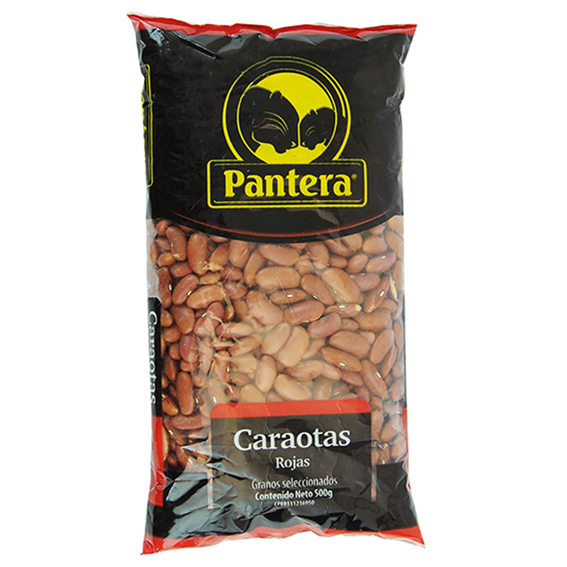 CARAOTAS PANTERA ROJAS 500 GR