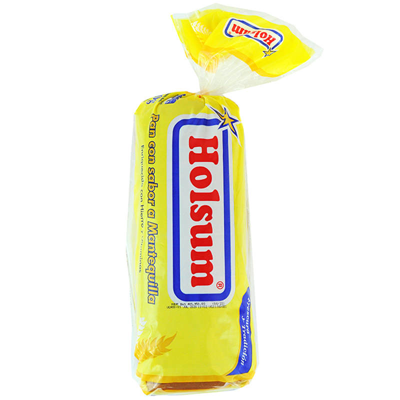 PAN DE SANDWICH HOLSUM CON MANTEQUILLA 500 GR