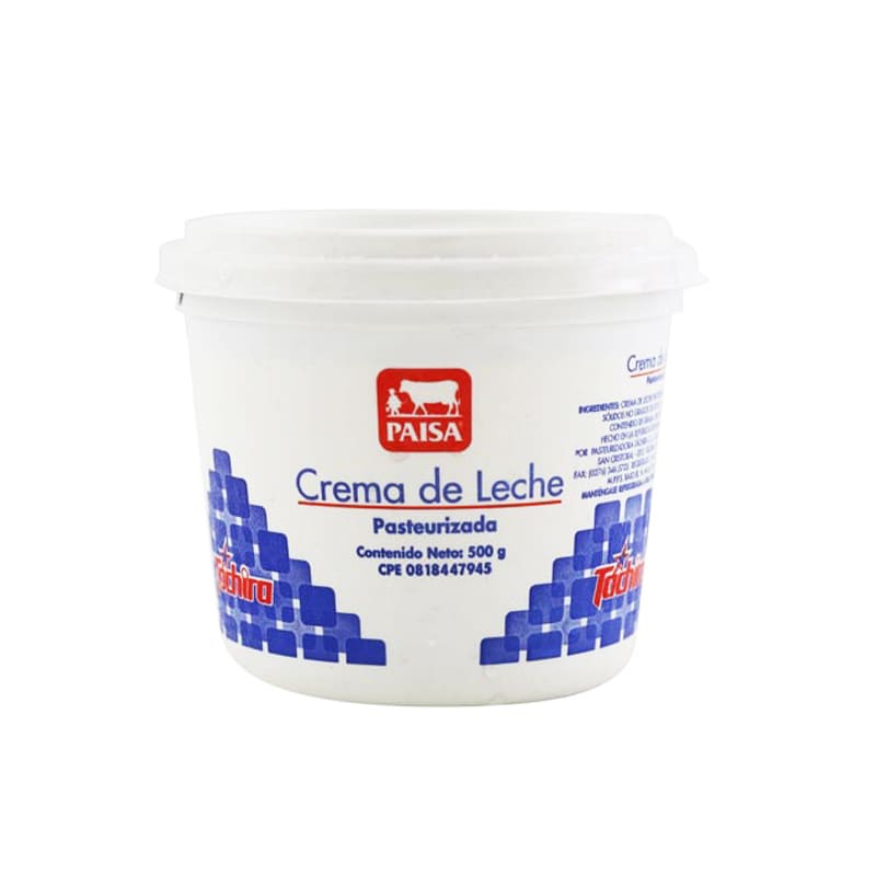 CREMA DE LECHE TACHIRA 500 GR