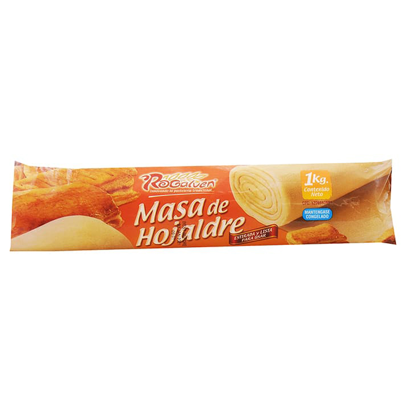 MASA HOJALDRE 1 KG ROGALVEN