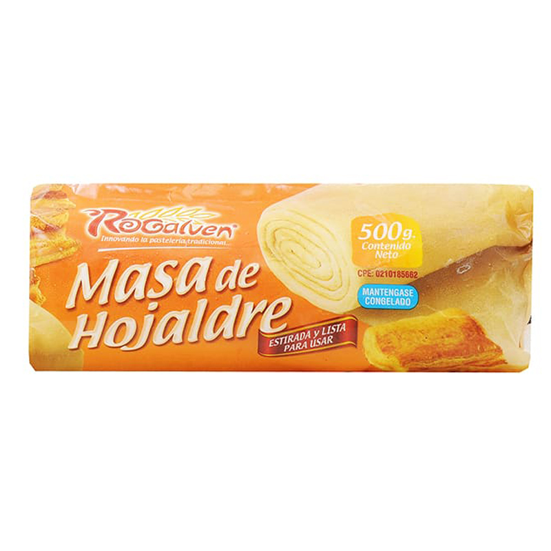 MASA DE HOJALDRE ROGALVEN 500 GR