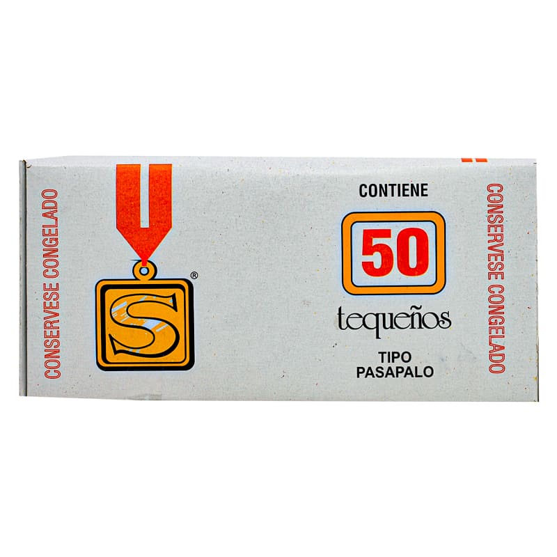 TEQUEÑOS de queso SUPER TEQUEÑOS 50 UND