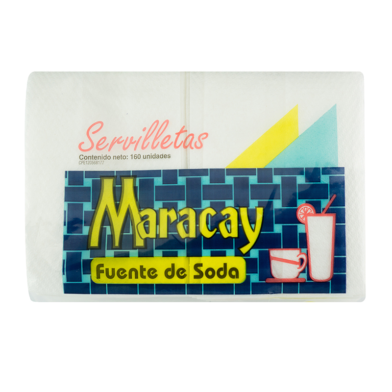 Servilletas Maracay Pequeñas 160 Unidades