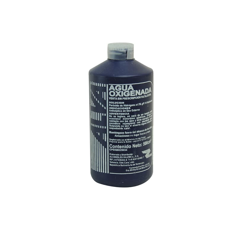 AGUA OXIGENADA ALVE  500ML