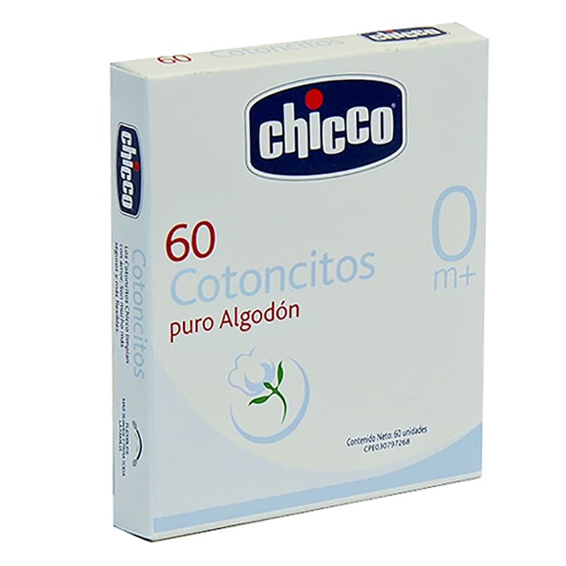 CHICCO COTONCITOS 60 UND