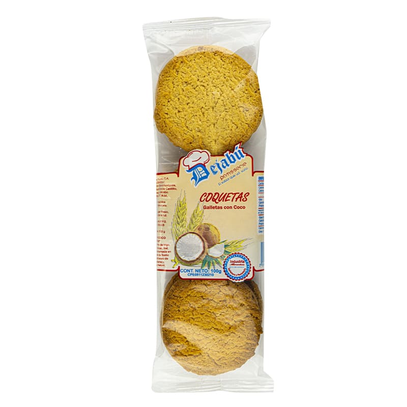 GALLETAS DE COCO DEJABÚ 100 GR
