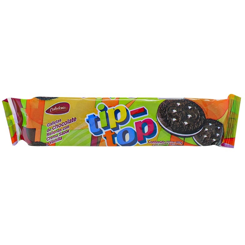 GALLETAS TIP TOP CHOCOLATE 80 GR