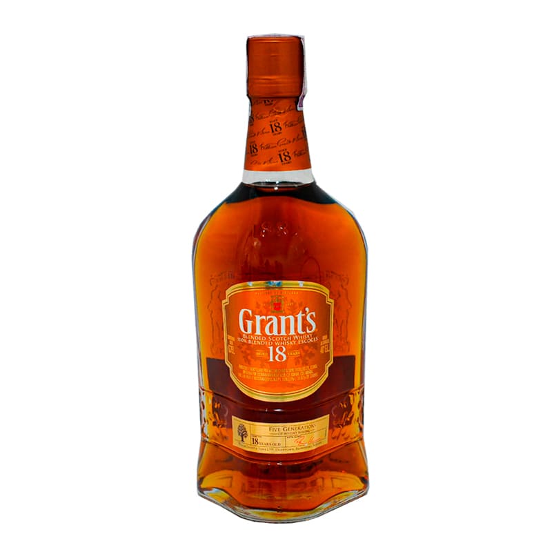 GRANTS WHISKY 18 AÑOS 0.75 LT
