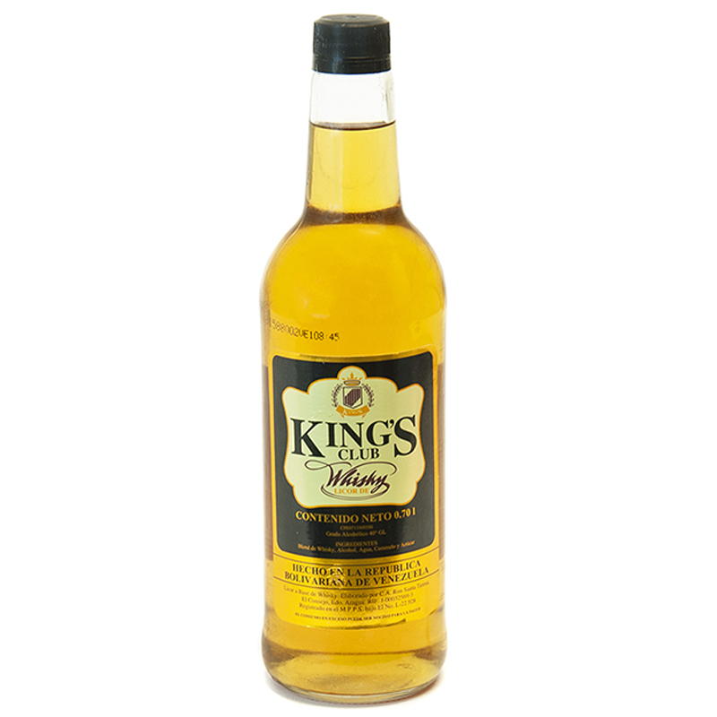 LICOR DE WHISKY KINGS CLUB 0,7