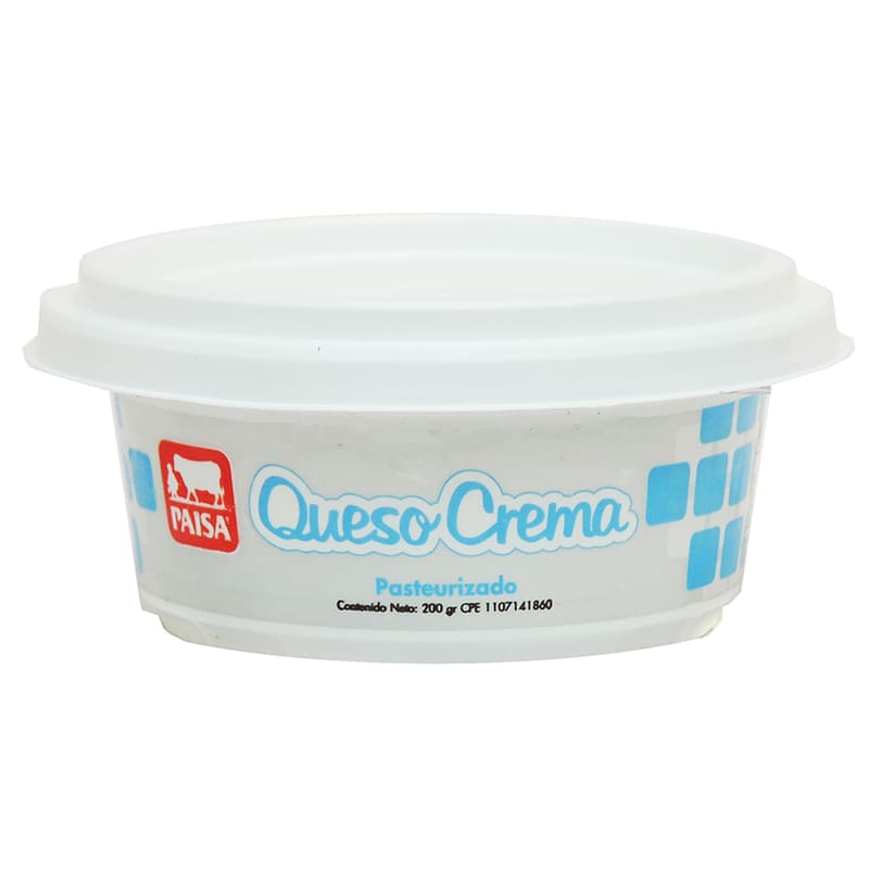 QUESO CREMA PAISA 200 GR