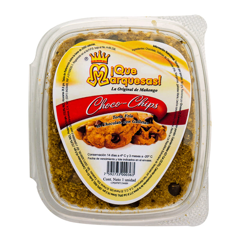 MARQUESA QUE MARQUESAS CHOCO CHIP 190 GR