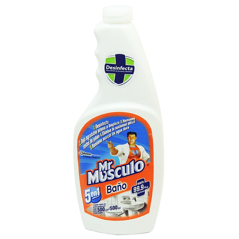 LIMPIA BAÑOS MISTER MUSCULO 500ML
