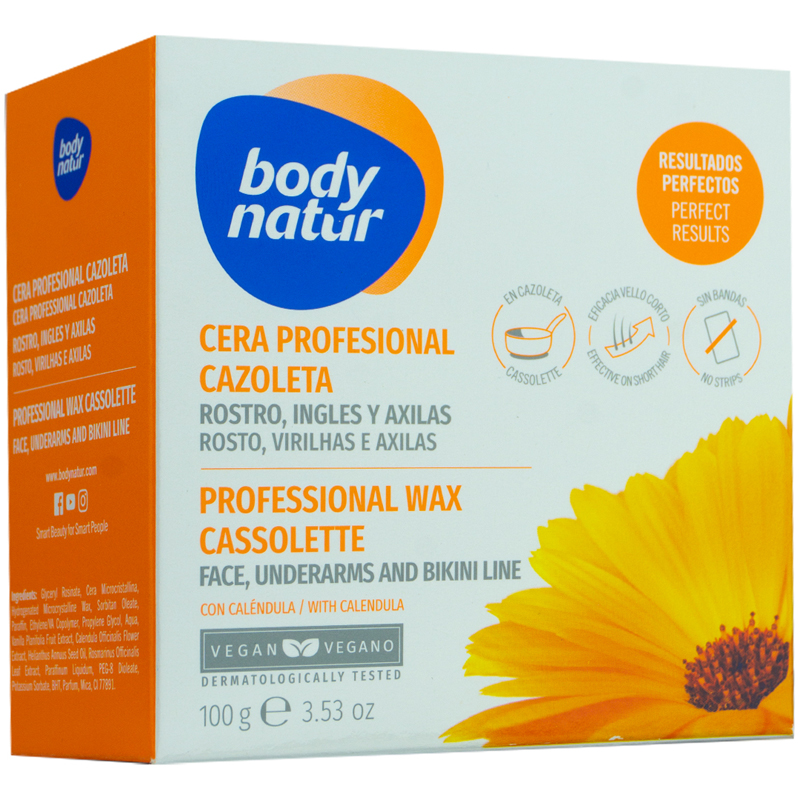 CERA ROSTRO Y AXILAS CALENDULA BODYNATUR 100g