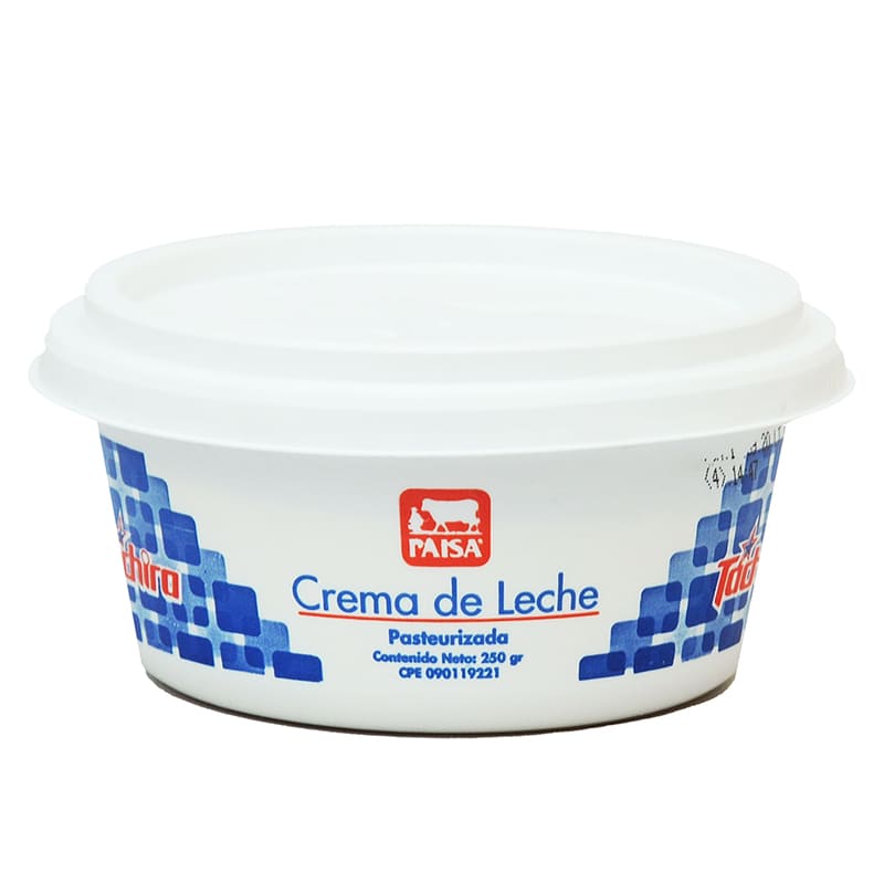 CREMA DE LECHE TACHIRA 250 Gr