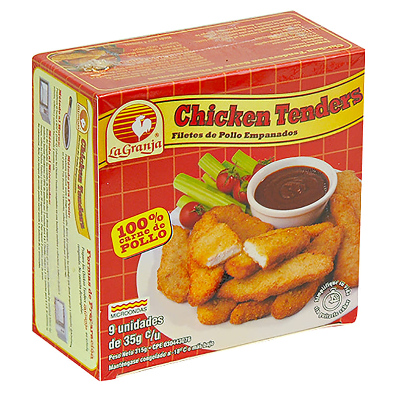 CHICKEN TENDERS LA GRANJA 15/9/35 GR