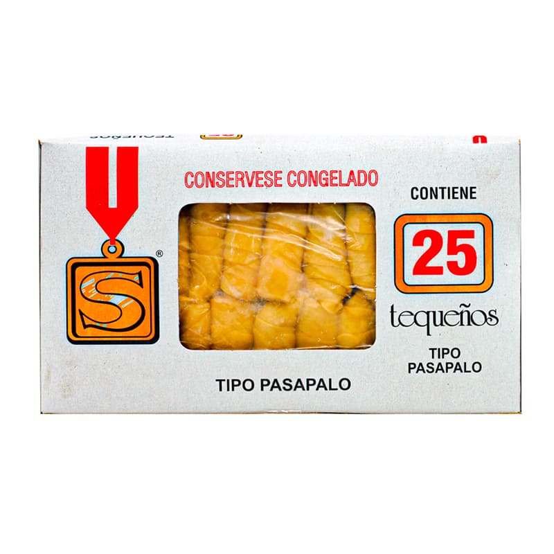TEQUEÑOS SUPER TEQUEÑOS 25 UND