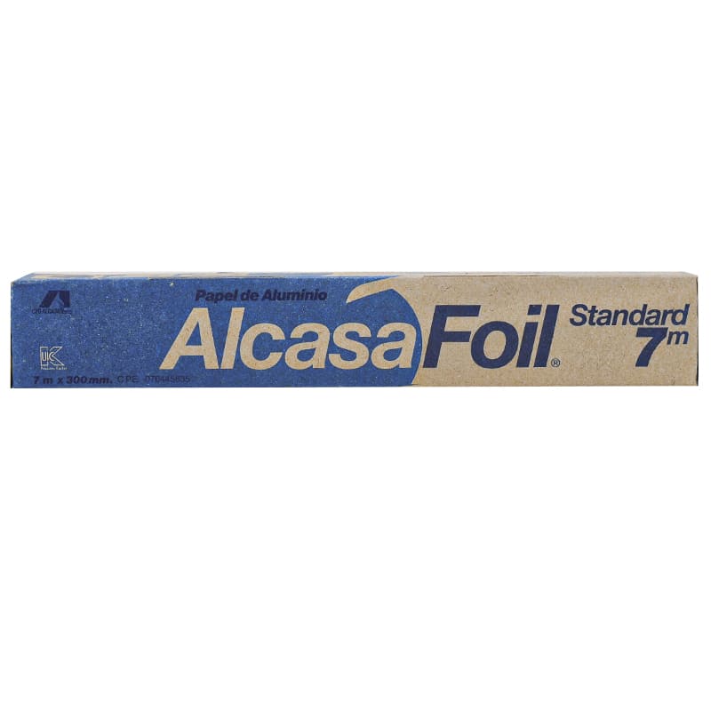PAPEL ALUMINIO ALCASA FOIL STANDARD 7 METROS