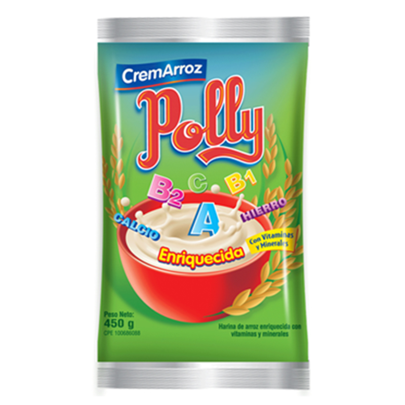 CREMA DE ARROZ POLLY NORMAL 450 GR