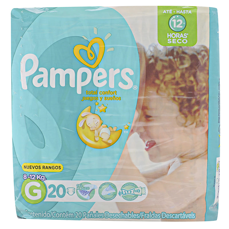 PAÑALES PAMPERS JUEGOS Y SUEÑOS G 20 UND