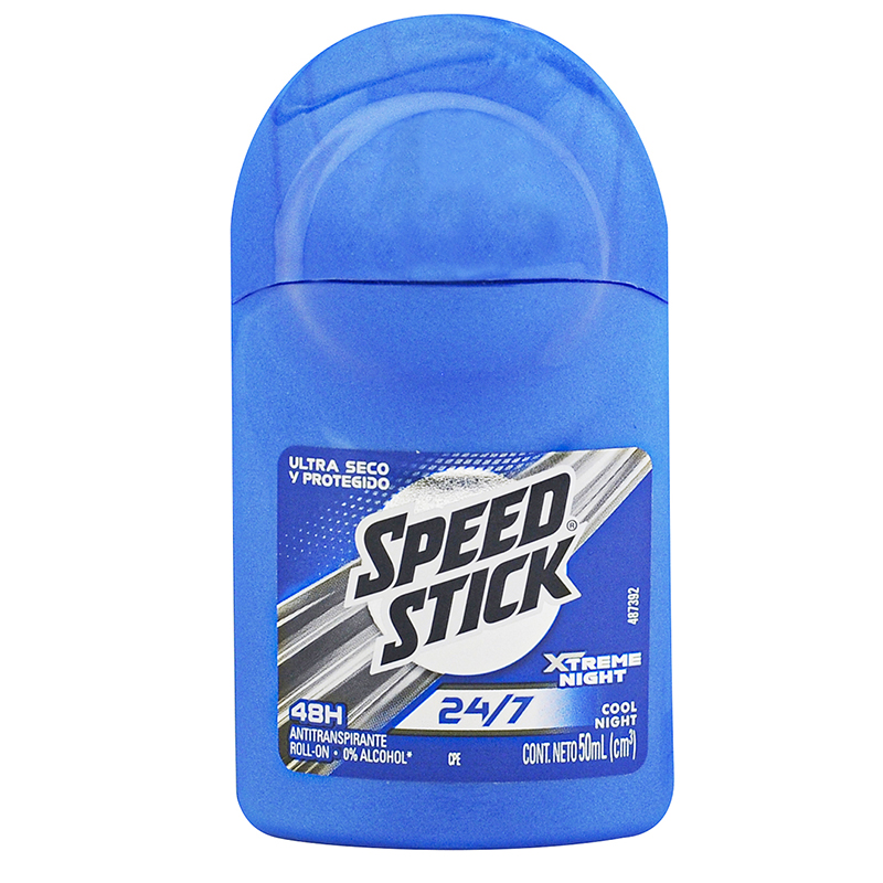 DESODORANTE SPEED STICK 24/7 XTREME NIGHT 50 ML