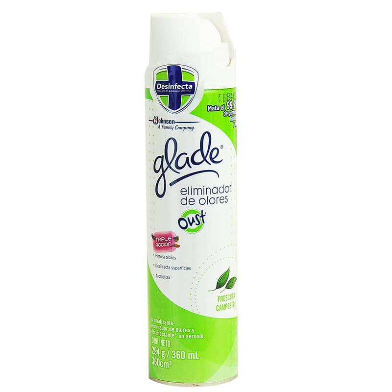 AEROSOL GLADE OUST FRESCURA 360 ML