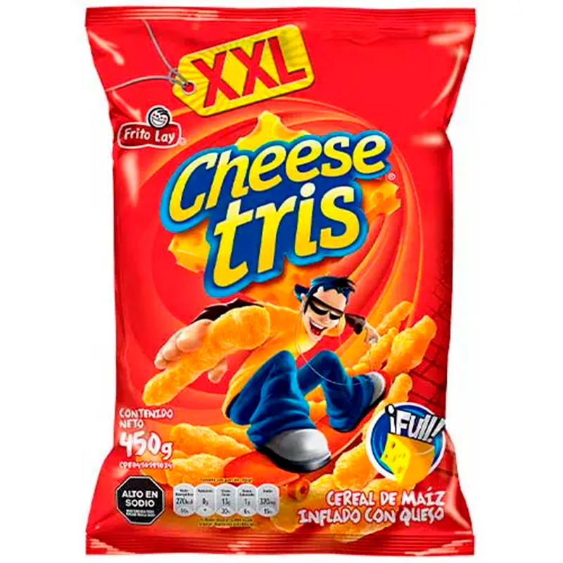 CHEESE TRIS XXL CEREAL DE MAIZ INFL. 450GR