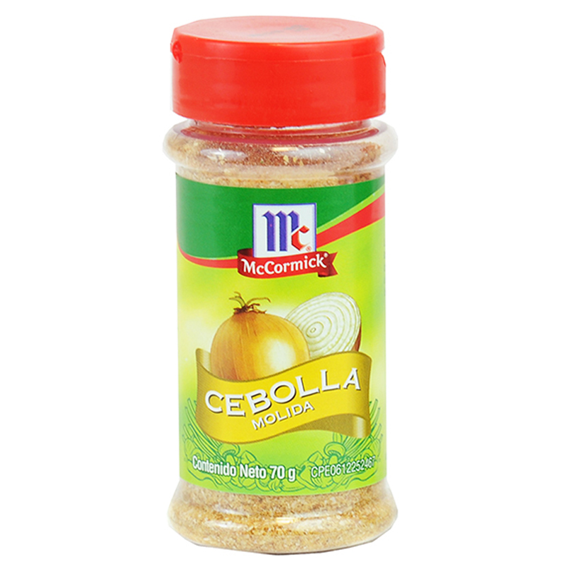 MCEBOLLA PURA MOLIDA CCORMICK 70 GR