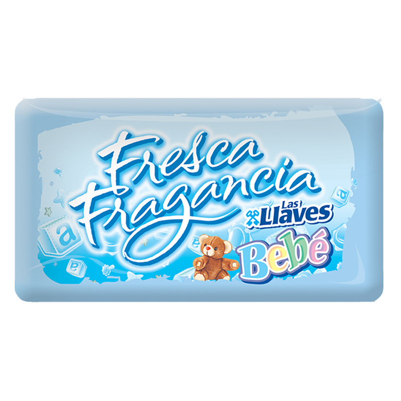 JABÓN LAS LLAVES FRESCA FRAGANCIA BEBÉ 160 GR