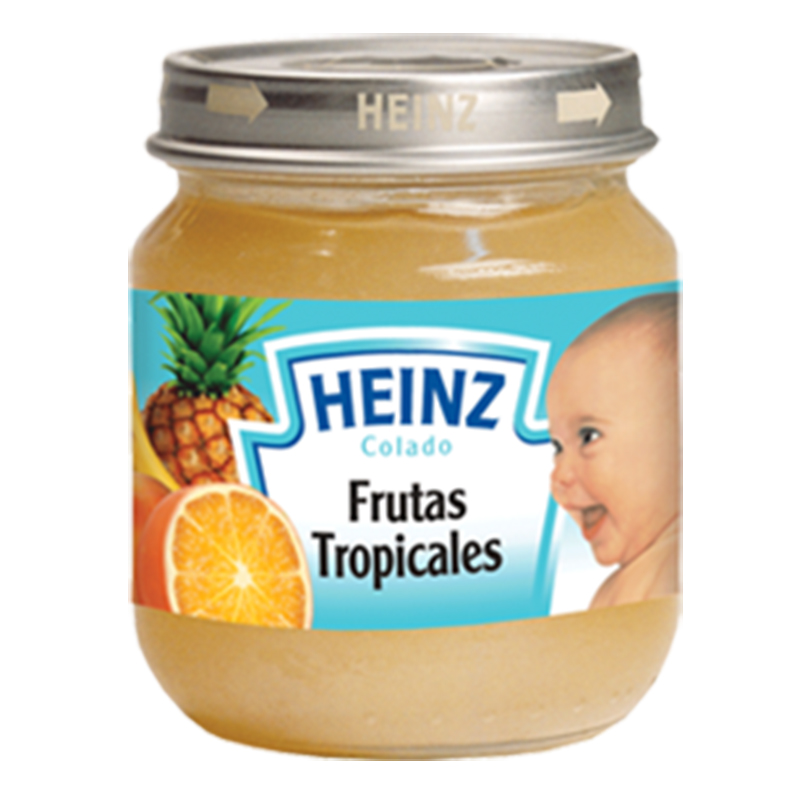 COMPOTA FRUTAS TROPICALES HEINZ 113 GR
