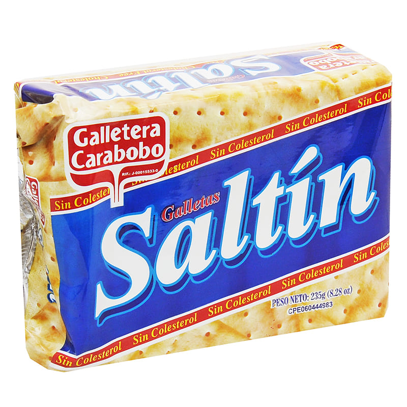 GALLETA SALTIN CARABOBO 235 GR