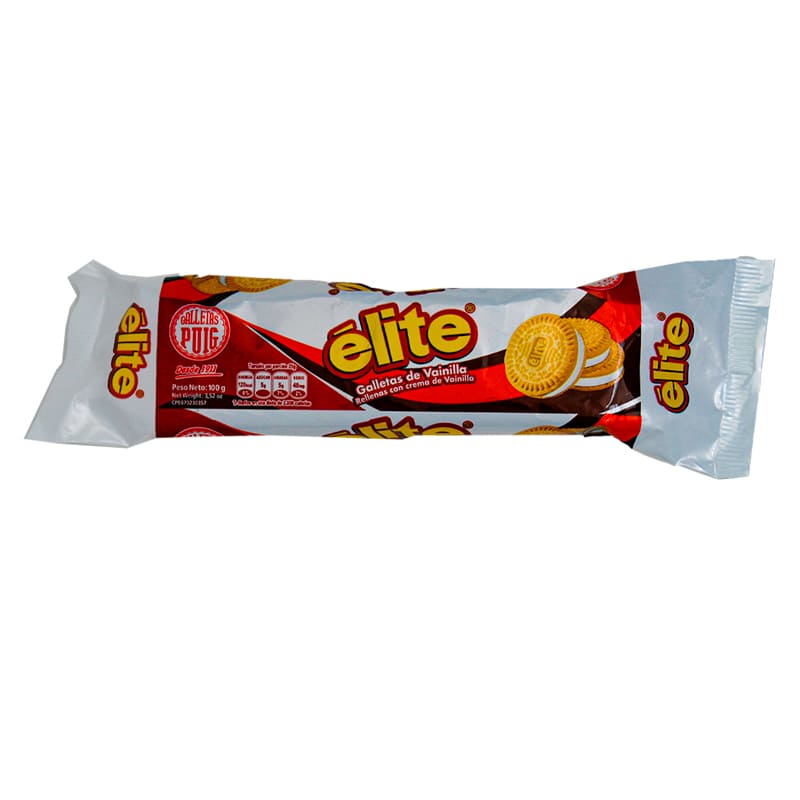 Galletas de VAINILLA ELITE 100 GR