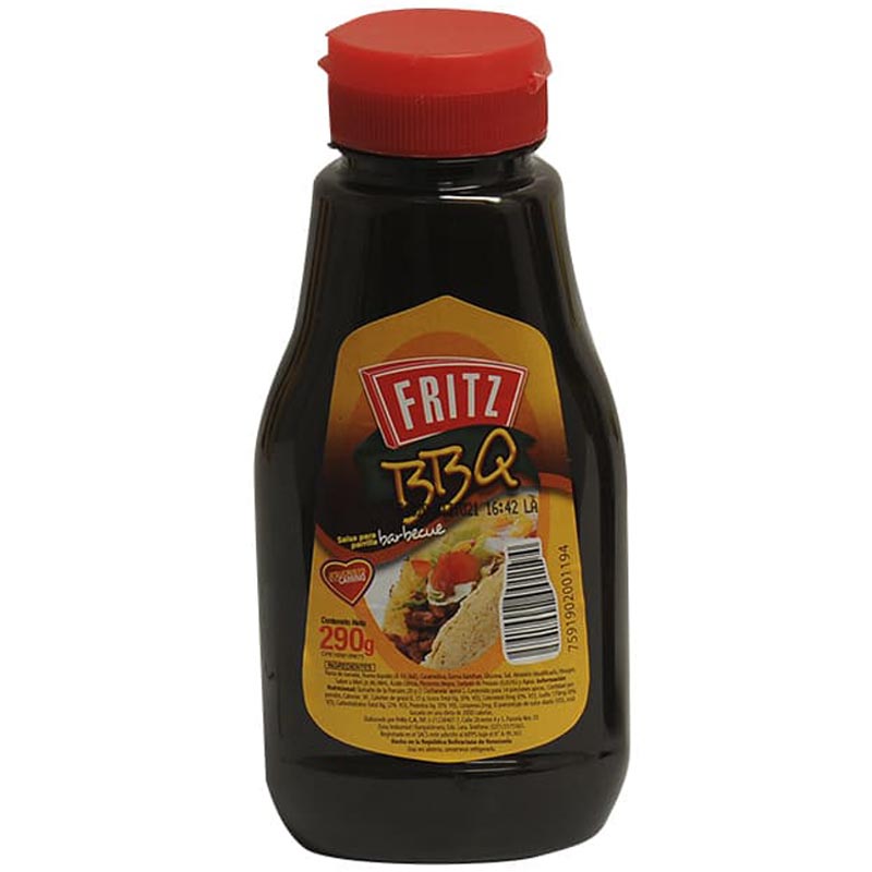 SALSA FRITZ BBQ  290GR