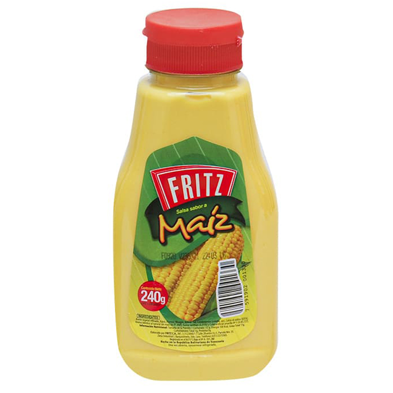 SALSA DE MAÍZ FRITZ 240 GR
