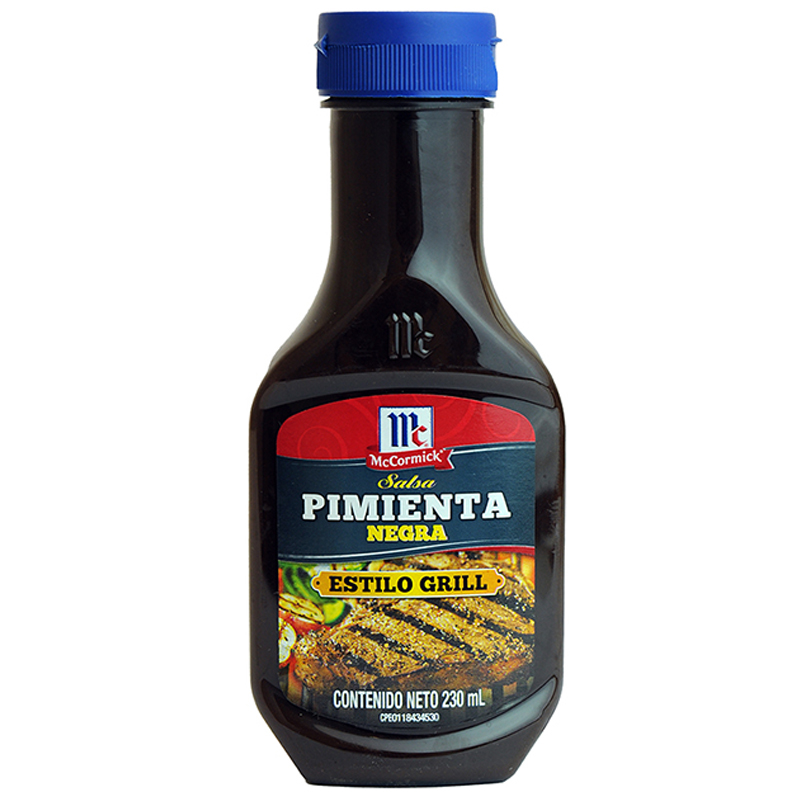 SALSA PIMIENTA NEGRA MCCORMICK 230 GR