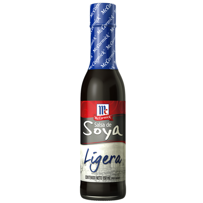 SALSA SOYA LIGHT MCCORMICK 168 ML