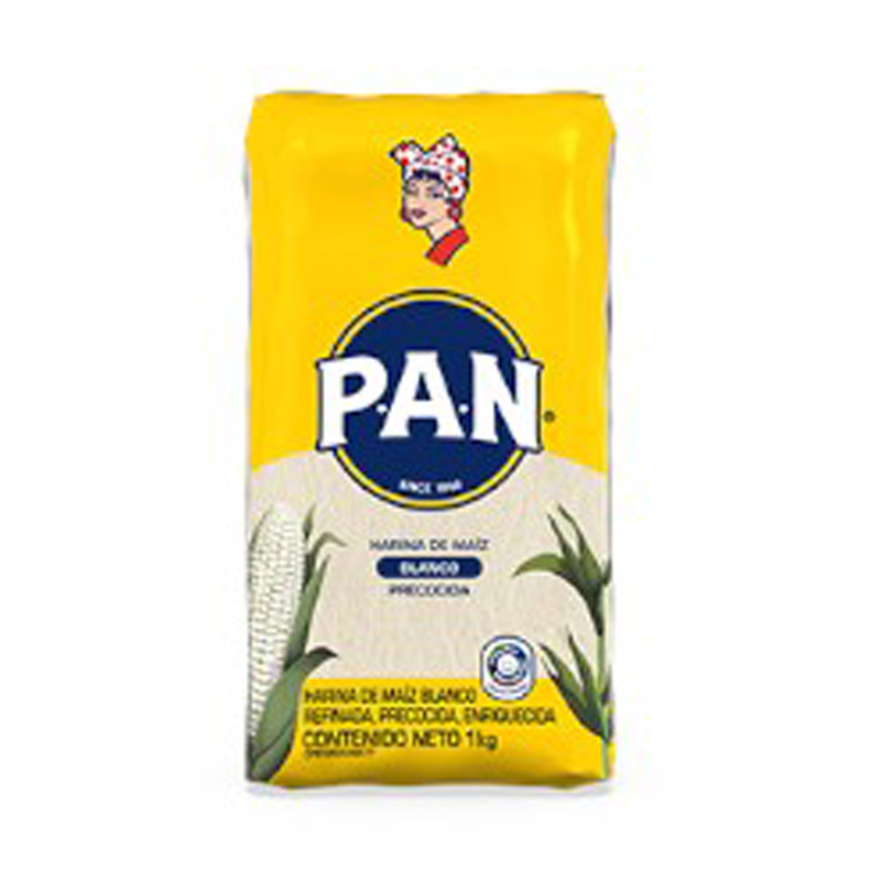 HARINA PAN MAIZ BLANCO 1KG