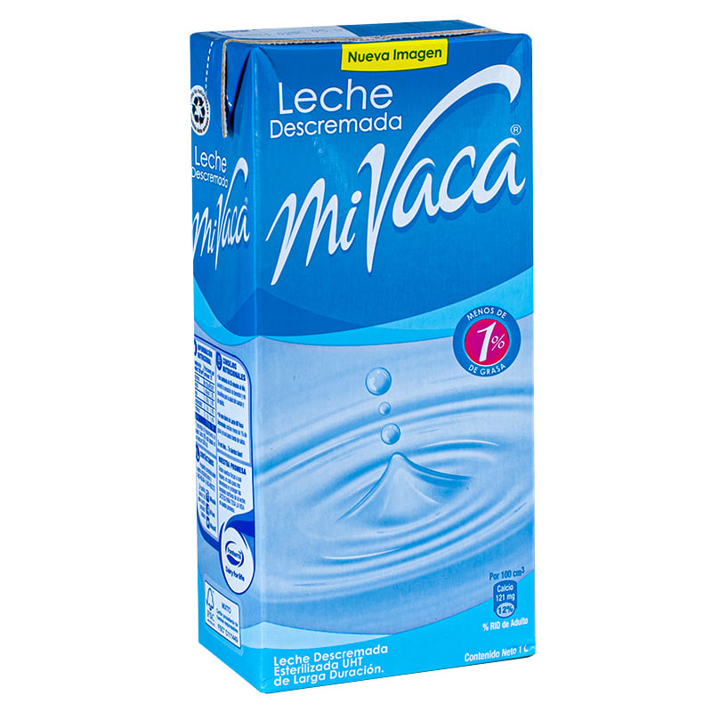 LECHE DESCREMADA MI VACA 1L