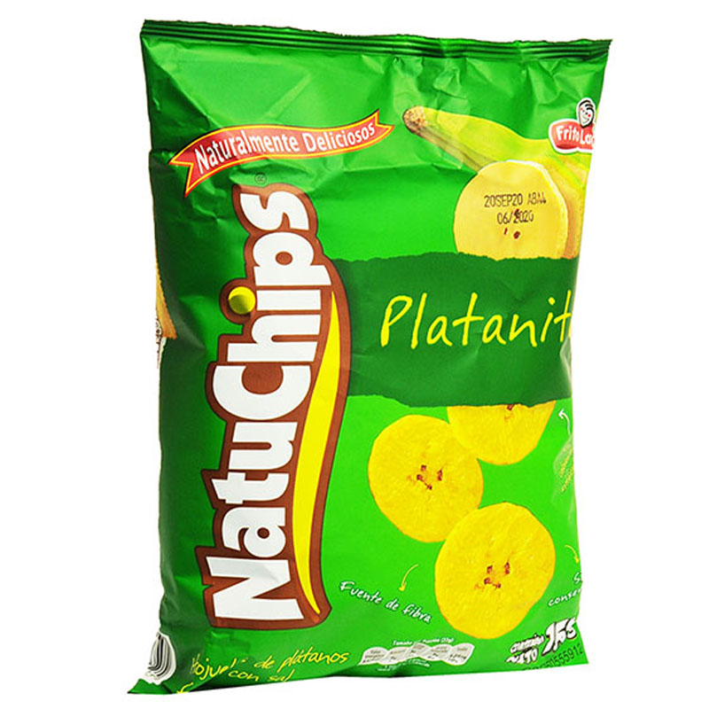 NATUCHIPS PLATANITO CARIBAS 150 GR