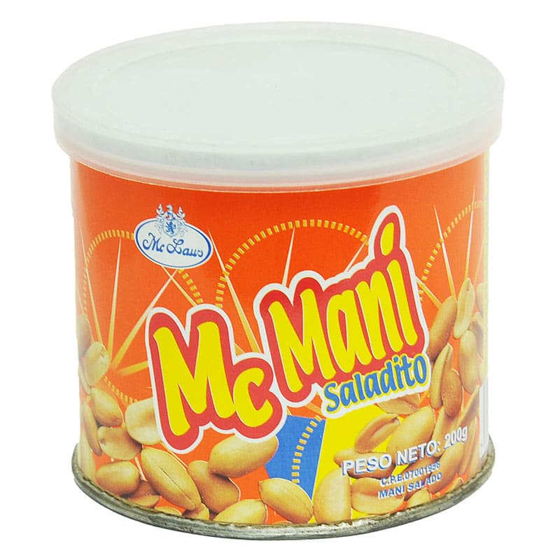 MANI SALADO MC 200GR