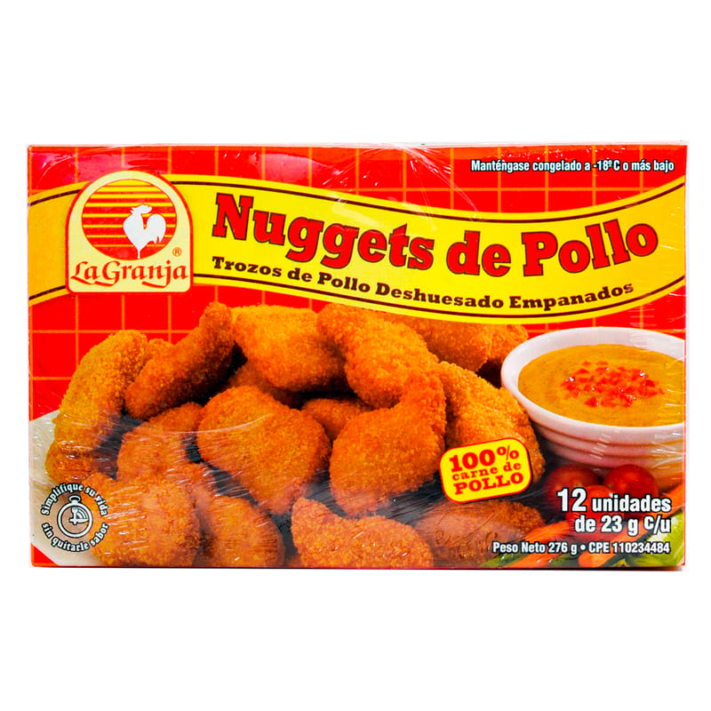 NUGGETS DE POLLO PEQUEÑOS LA GRANJA 23GR
