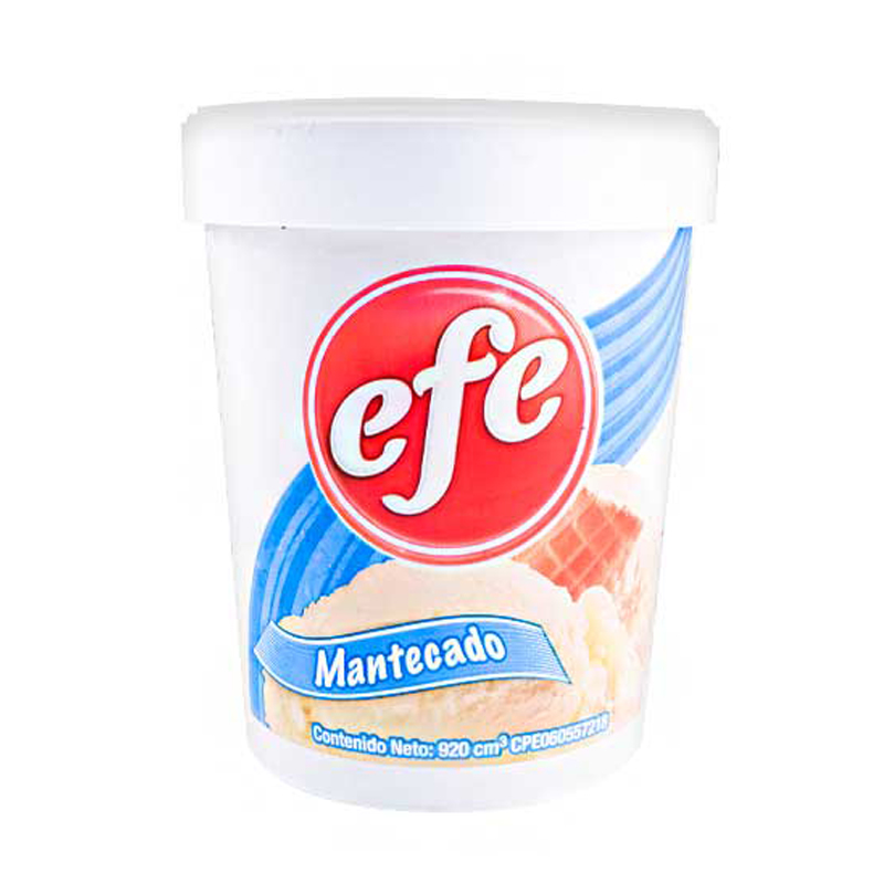 HELADO EFE 920ML MANTECADO