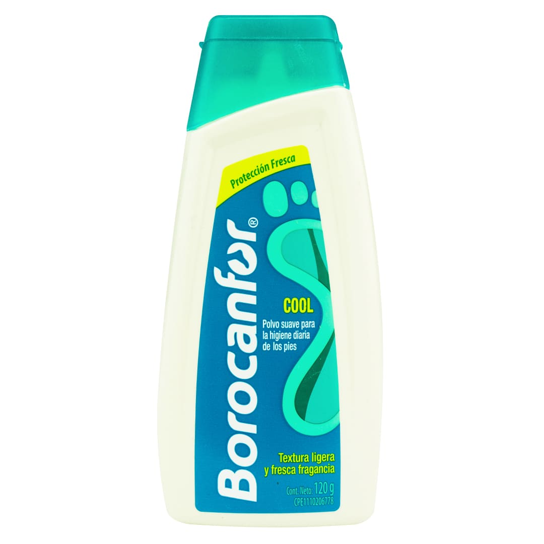 Talco Borocanfor Cool 120Gr