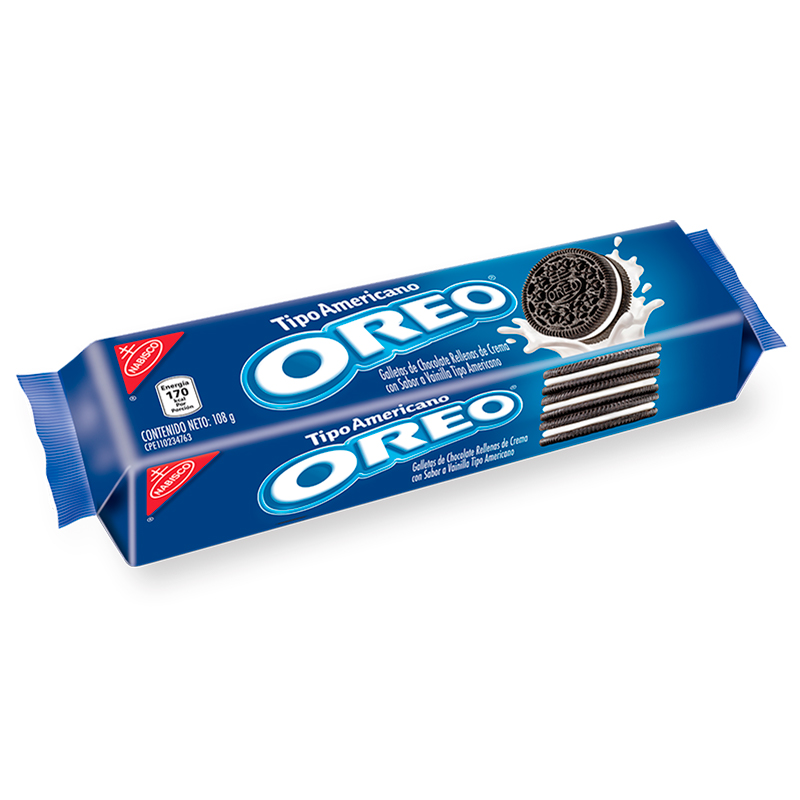 GALLETA OREO DE CHOCOLATE TIPO AMERICANO 107 GR