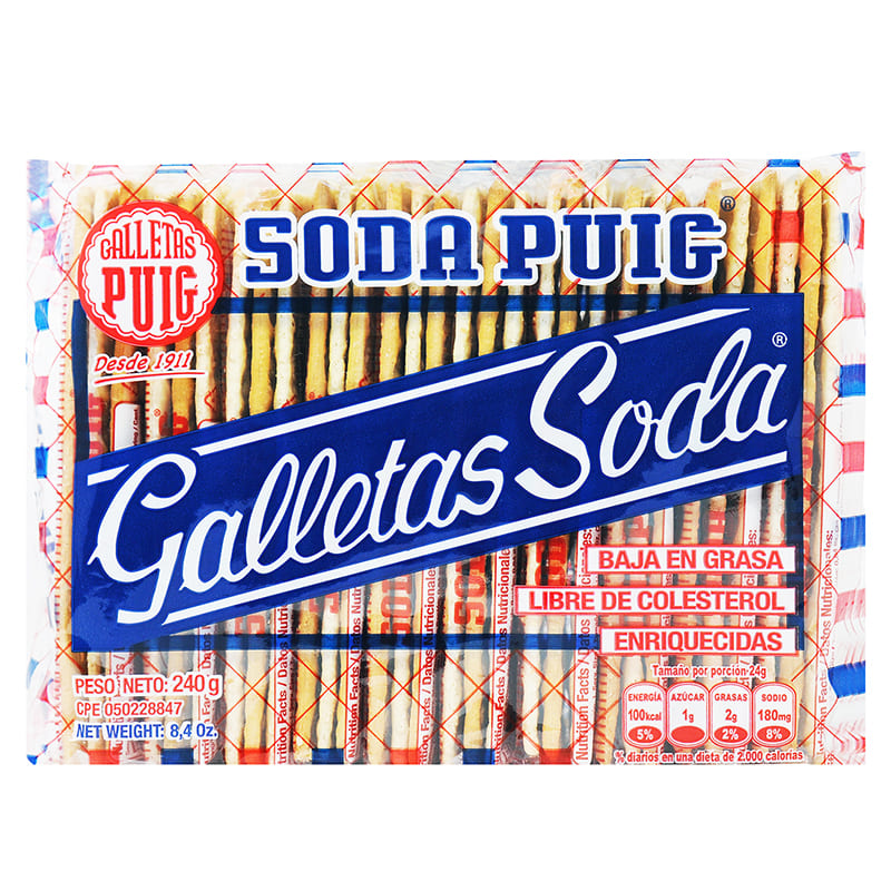 GALLETAS DE SODA PUIG 240 GR
