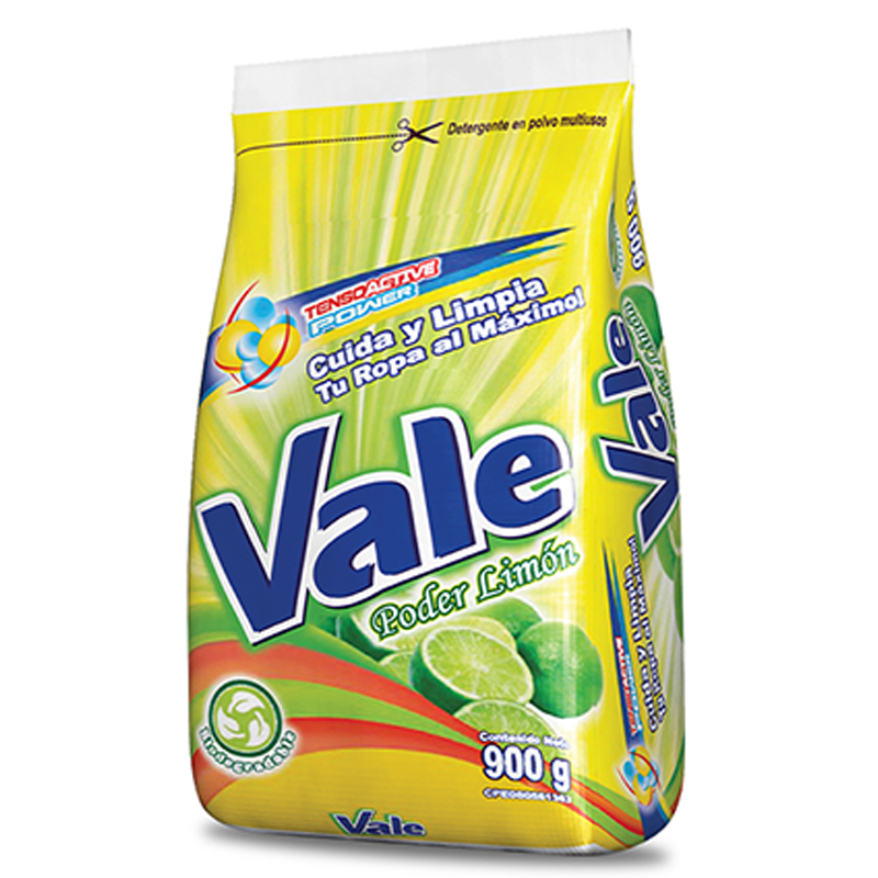 DETERGENTE VALE LIMÓN 900GR
