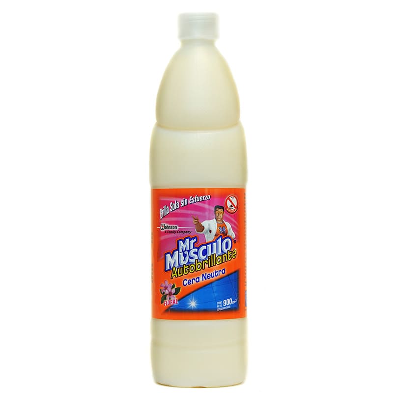 CERA MR. MUSCULO AUTOBRILLANTE FLORAL 900ML