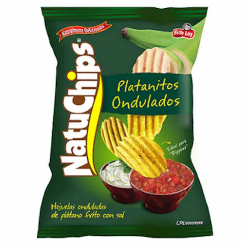 PLATANITO NATUCHIPS ONDULADOS 145GR