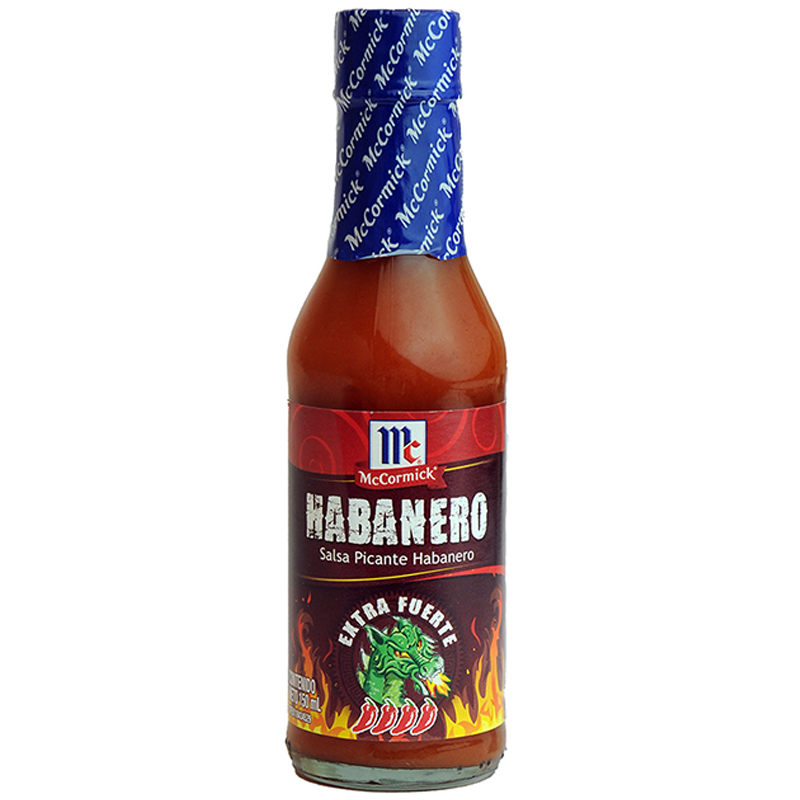 SALSA PICANTE MCCORMICK HABANERO 150 GR
